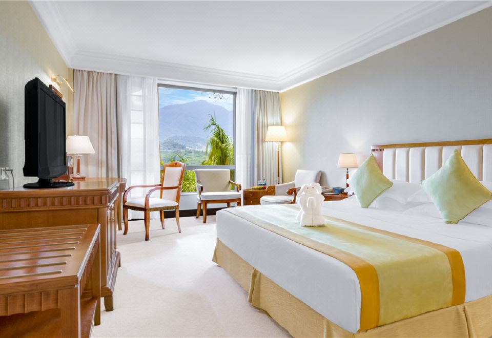 園景大床房 ▏湖景視角&綠色生態景觀