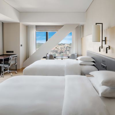 天際景觀雙床房 台北萬豪飯店優惠