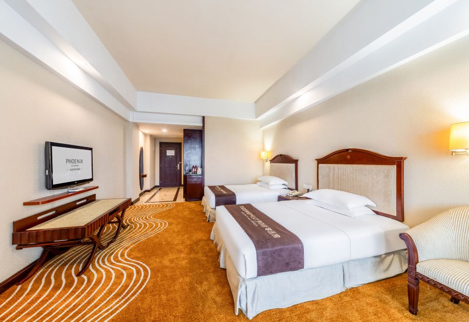 豪華湖景雙床房