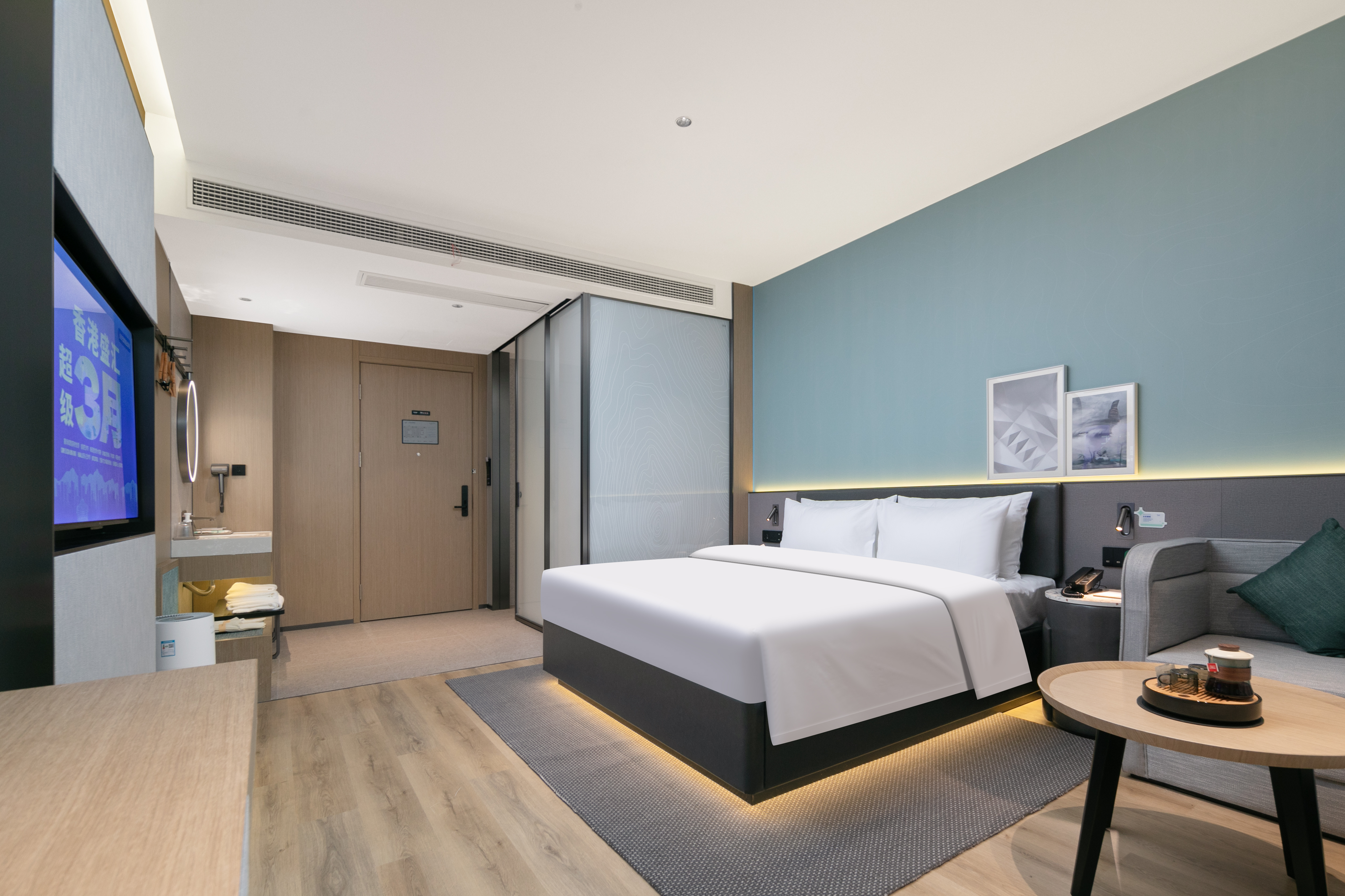 纯净大床房（慕思床垫+空气净化器+除蟎仪）