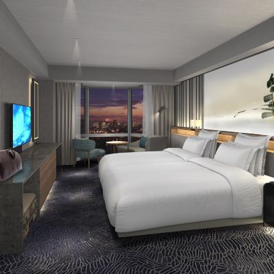 エグゼクティブツイン（シティサイド３名利用） 浅草ビューホテル クーポン