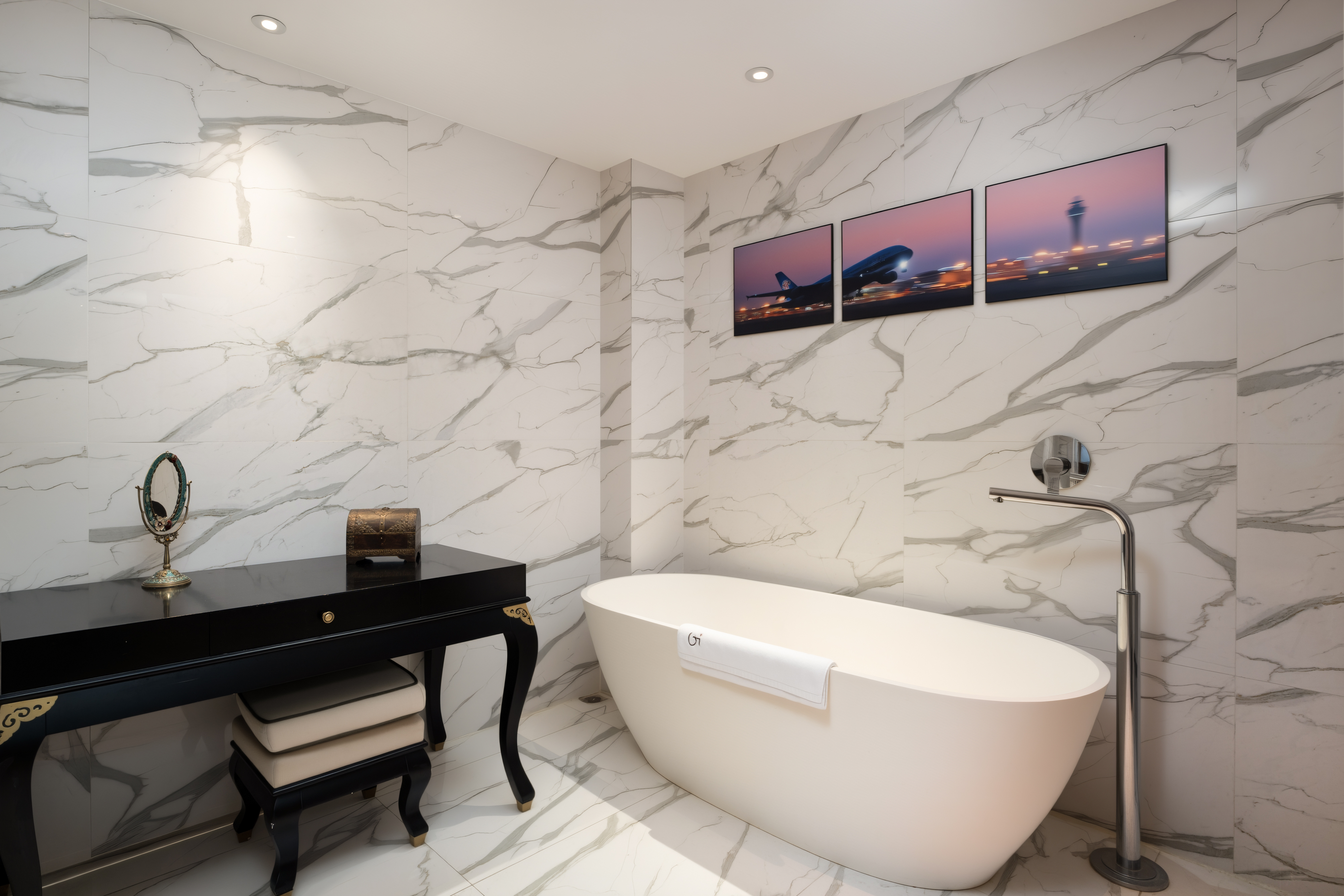 水舞·江景阳台套房（180°江景观景阳台+高奢洗护品）