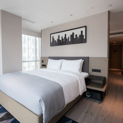 美華套房（落地窗+Acca Kappa洗護用品+智能馬桶+智能投屏） 南京南站萬達美華飯店優惠