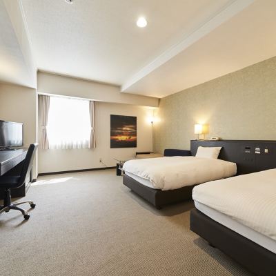 ワイドデラックス ツインルーム(禁煙) ホテル ローヤルステイサッポロ クーポン