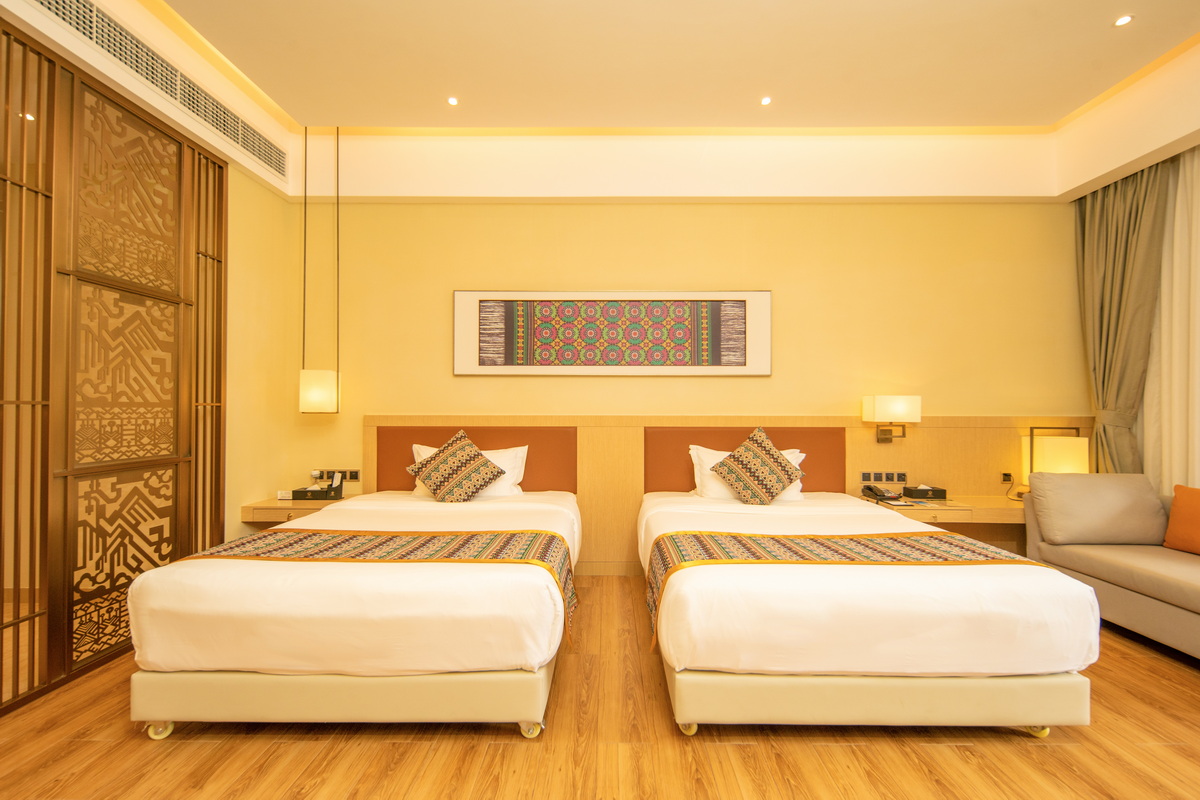 酒店A栋温泉双人房I独立泡池