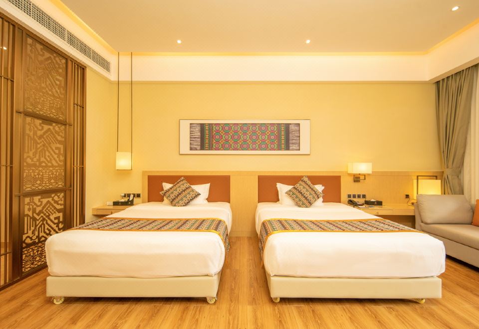 酒店A栋温泉双人房I独立泡池