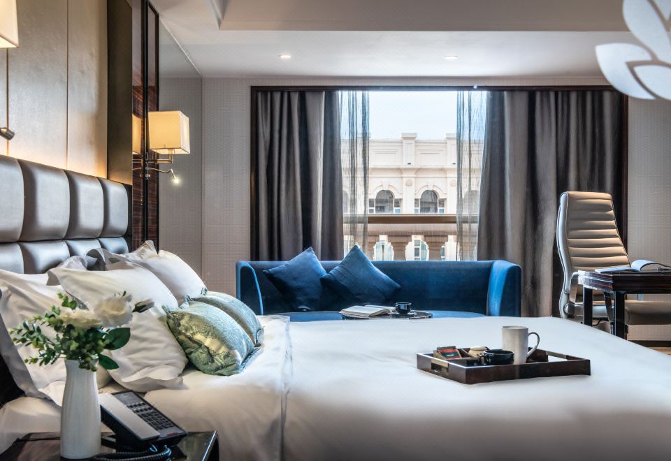 歐式商務雙床房 無早