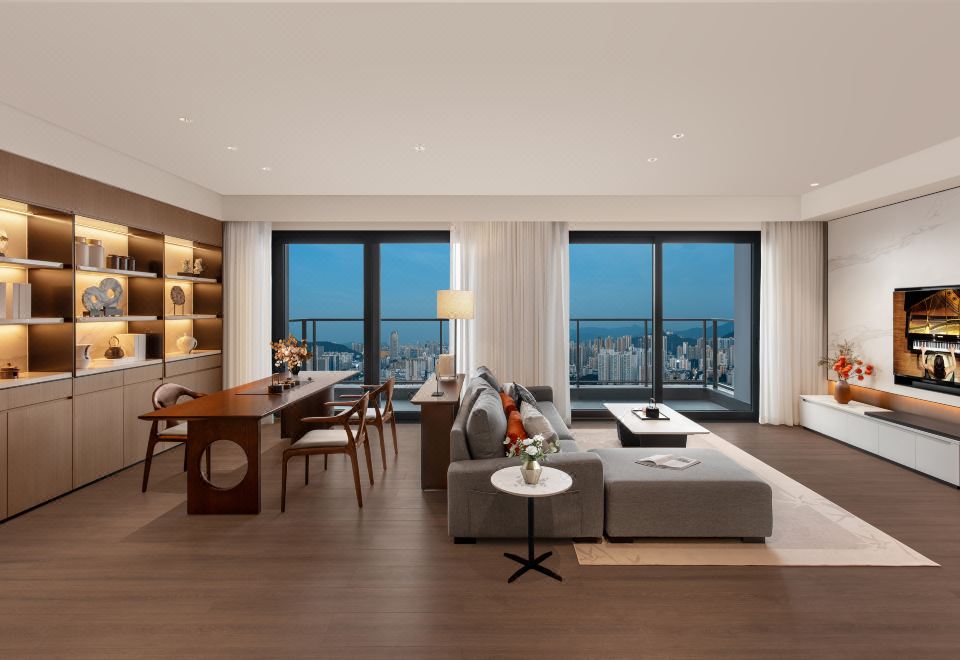 Ascott Fengyishan ShenzhenTwo-Bedroom Handpicked City-View Suite
