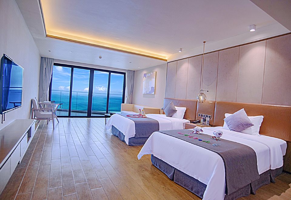 攬海海景雙床房