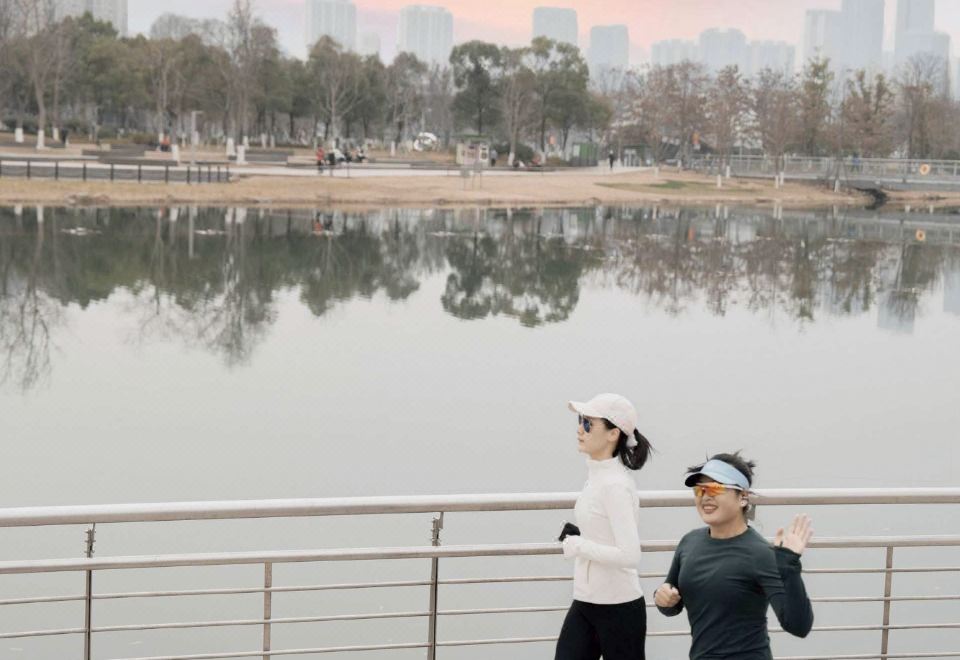 The Meixi Lake, Changsha Marriott Executive ApartmentsStudio Apartment,City View