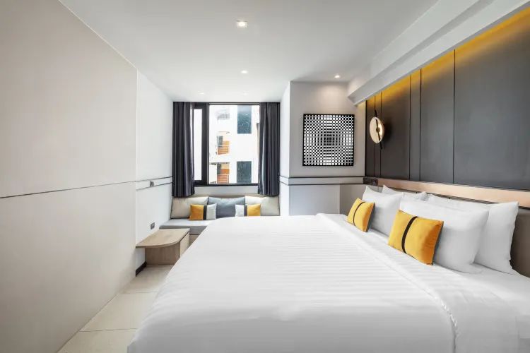 ห้องดีลักซ์ 2 เตียงคิงไซส์