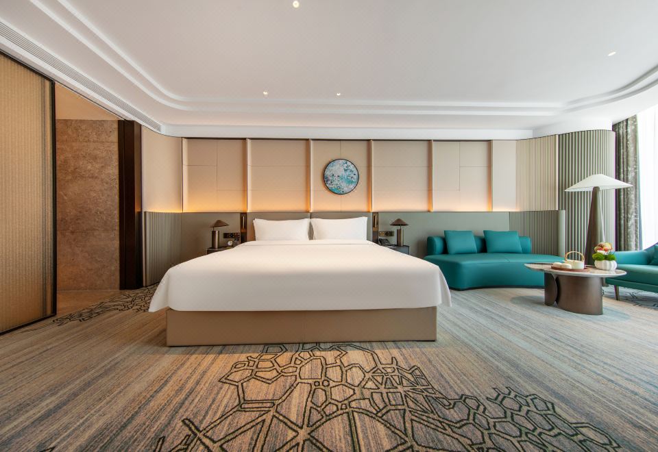 云境·商务大床房｜百米城景+氧吧蛋+空气机