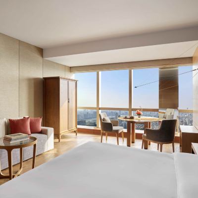 江景客房（大床） 廣州柏悅飯店優惠