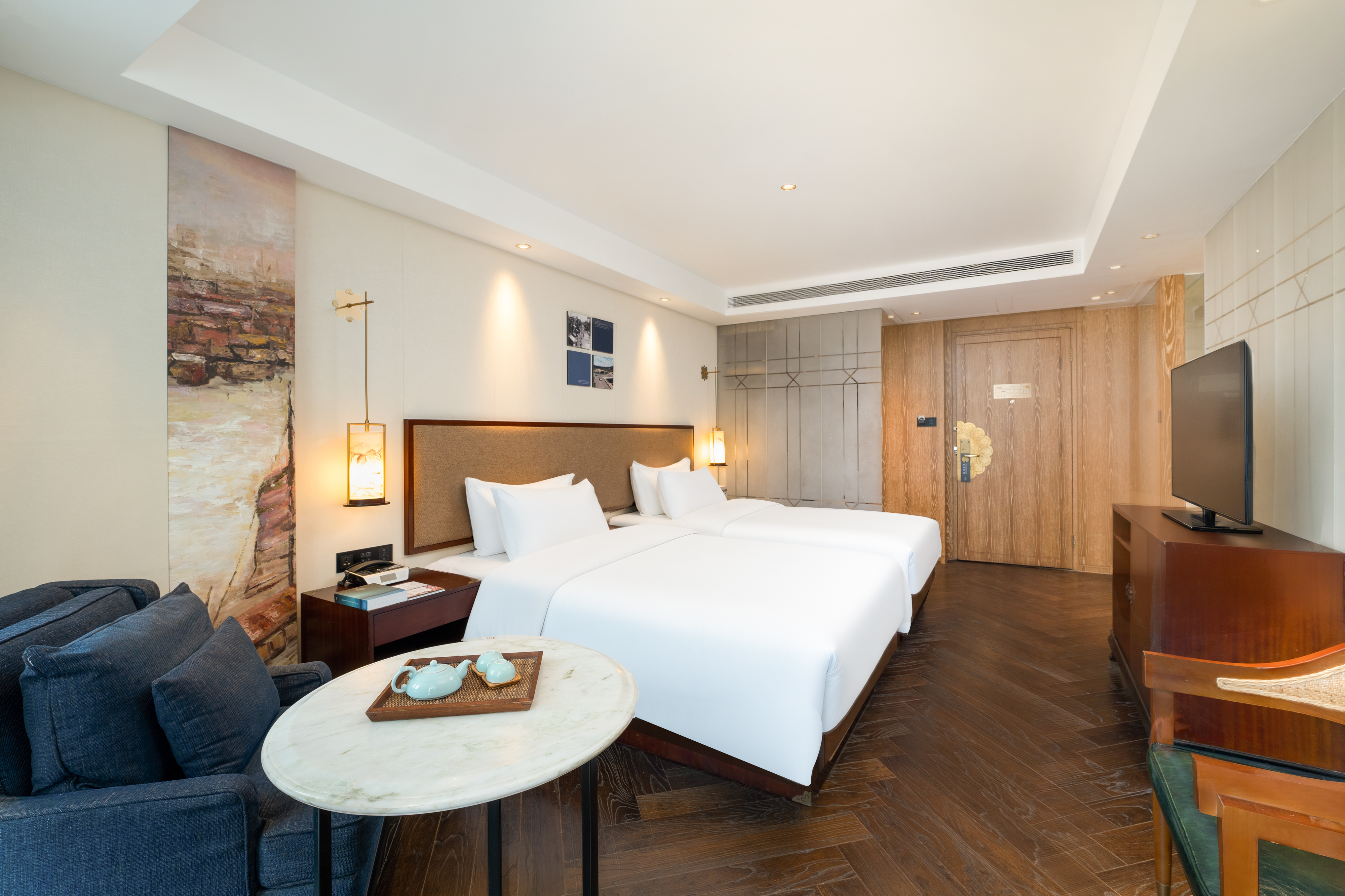 居舍·城景双床房（疗愈高奢洗护品+观景浴缸）