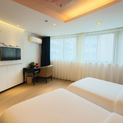 Guestroom (2 Beds) M•S美宿美樂汀藝術品酒店(蕪湖步行街店)優惠