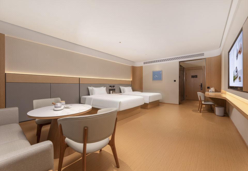 JI Hotel (Xiuning Qiyunshan West Avenue)Business 2-bed Room