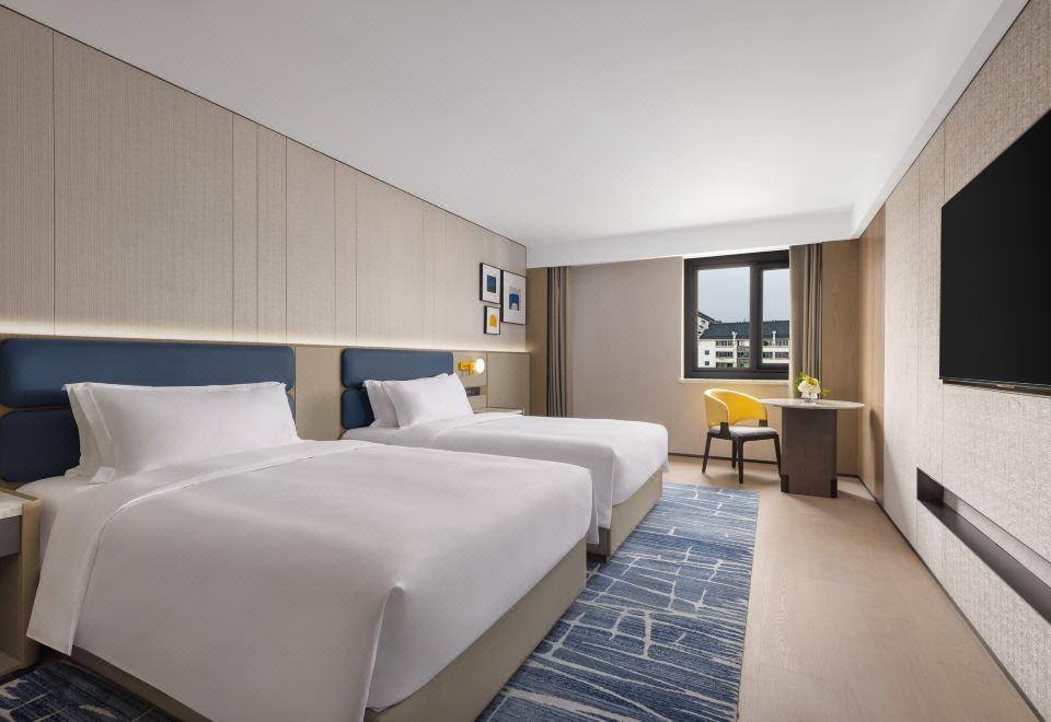 2 Twin Beds Premium