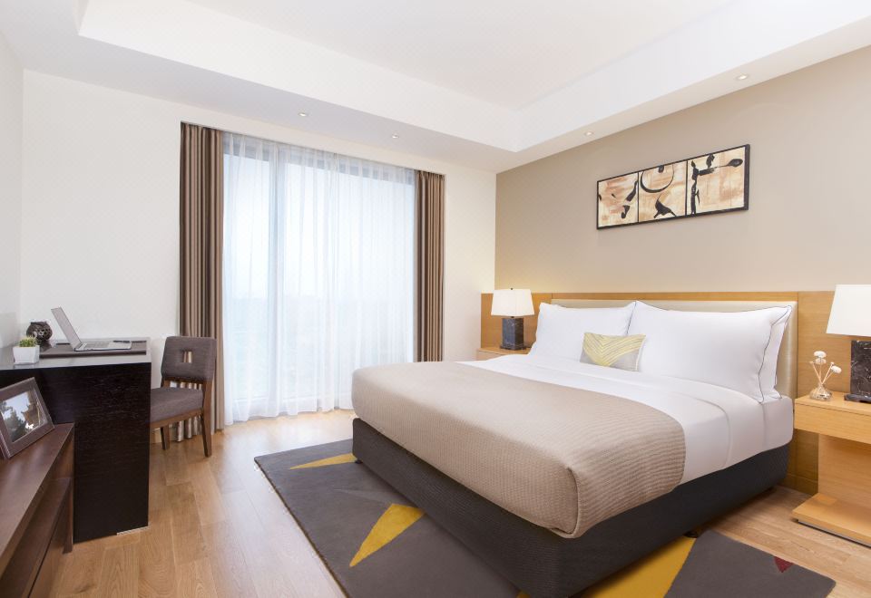 悦享双卧室舒馨套房（大客厅+SIEMENS洗烘机+厨房）