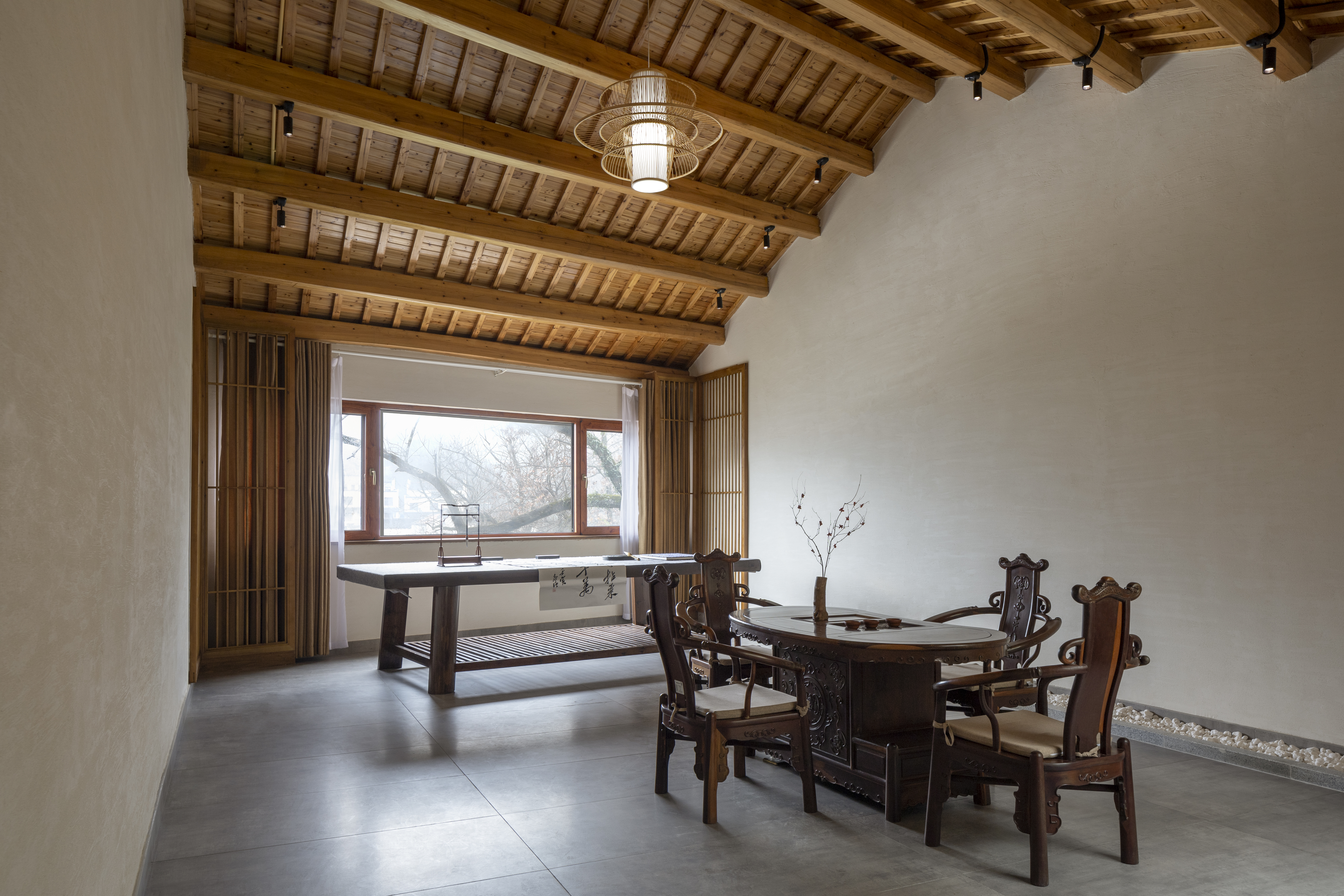 Chaji Mantanghong Courtyard眺青山 ? 景观画室套房