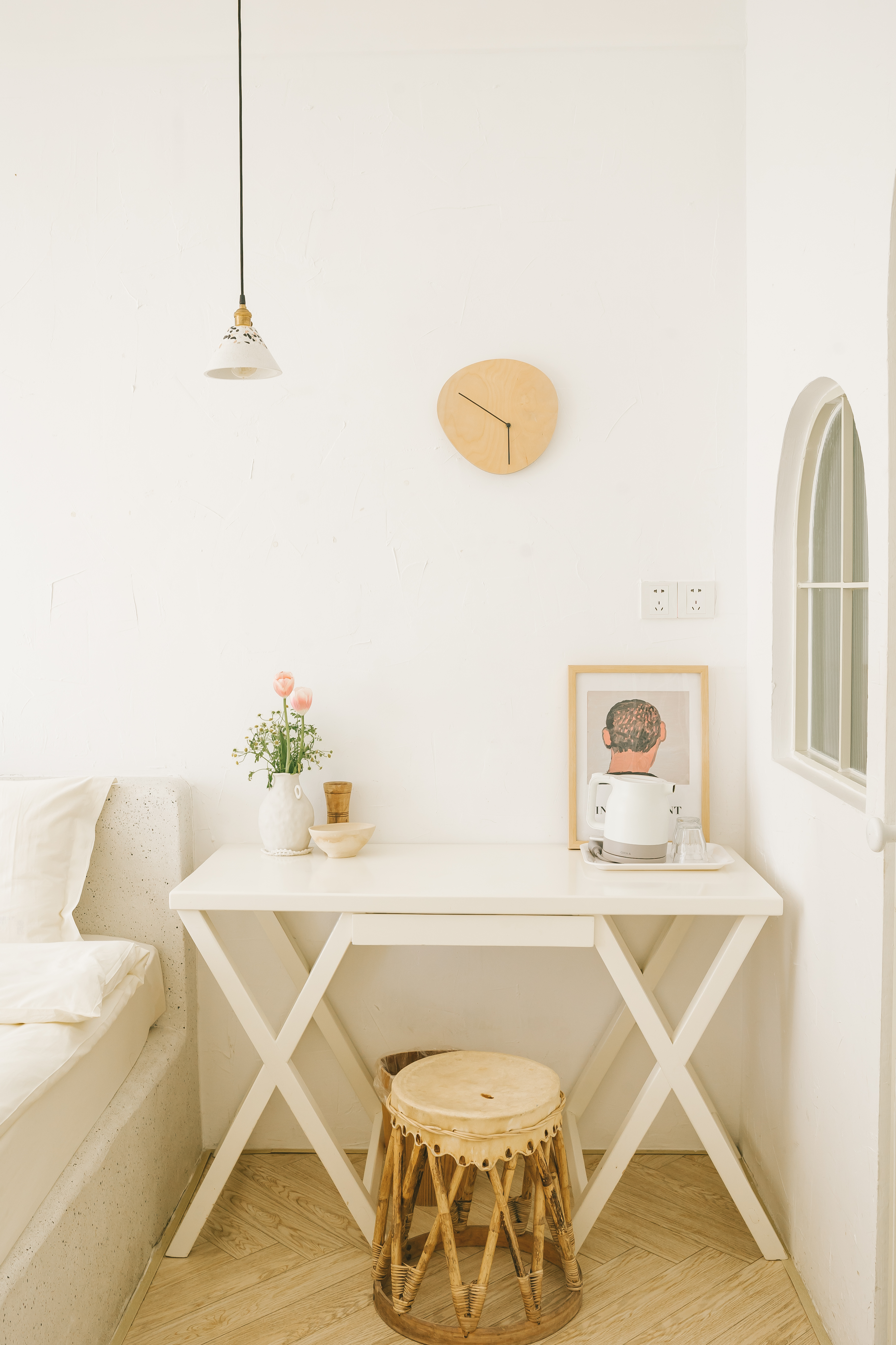 郁李｜「超大弧形落地窗·庭院风景」