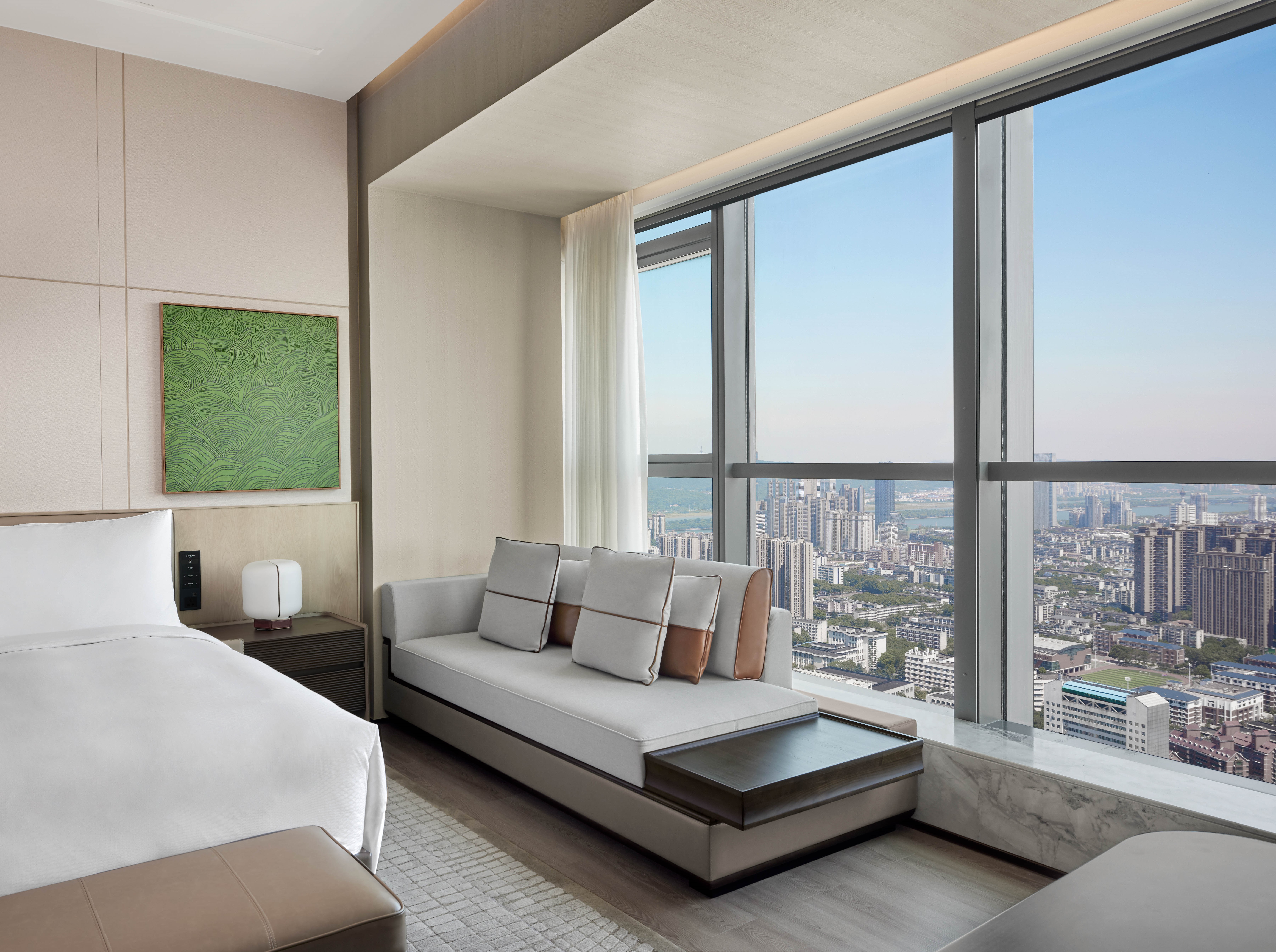 非凡天际双床房|俯瞰山水洲城