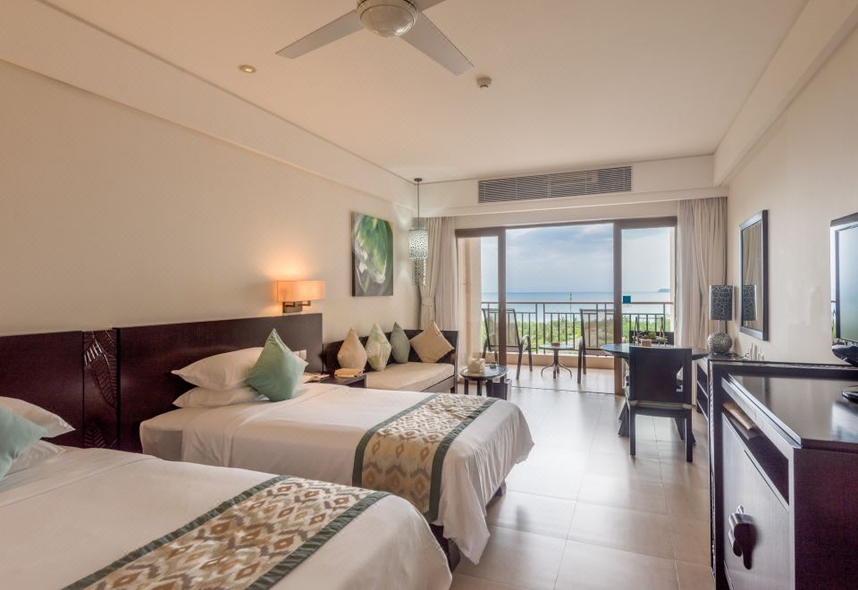 精選豪華海景雙床房