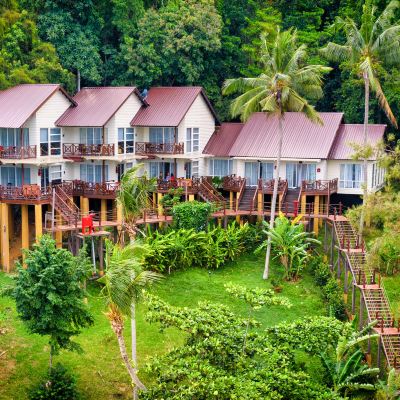 Hillside Villa Double Storey Kupon Sutera Sanctuary Lodges at Manukan Island