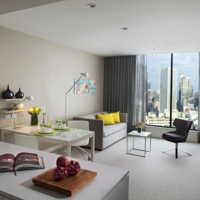 行政客房, 2 間臥室 墨爾本馨樂庭伯克公寓飯店優惠