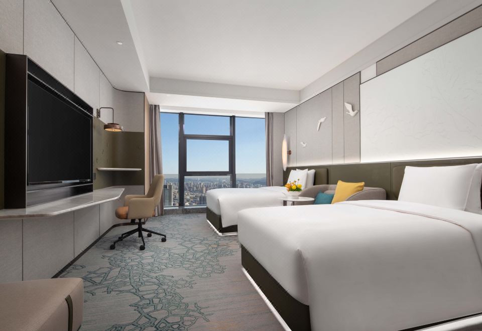 Crowne Plaza Jinan Runhua Hotel2 Twin Standard City View