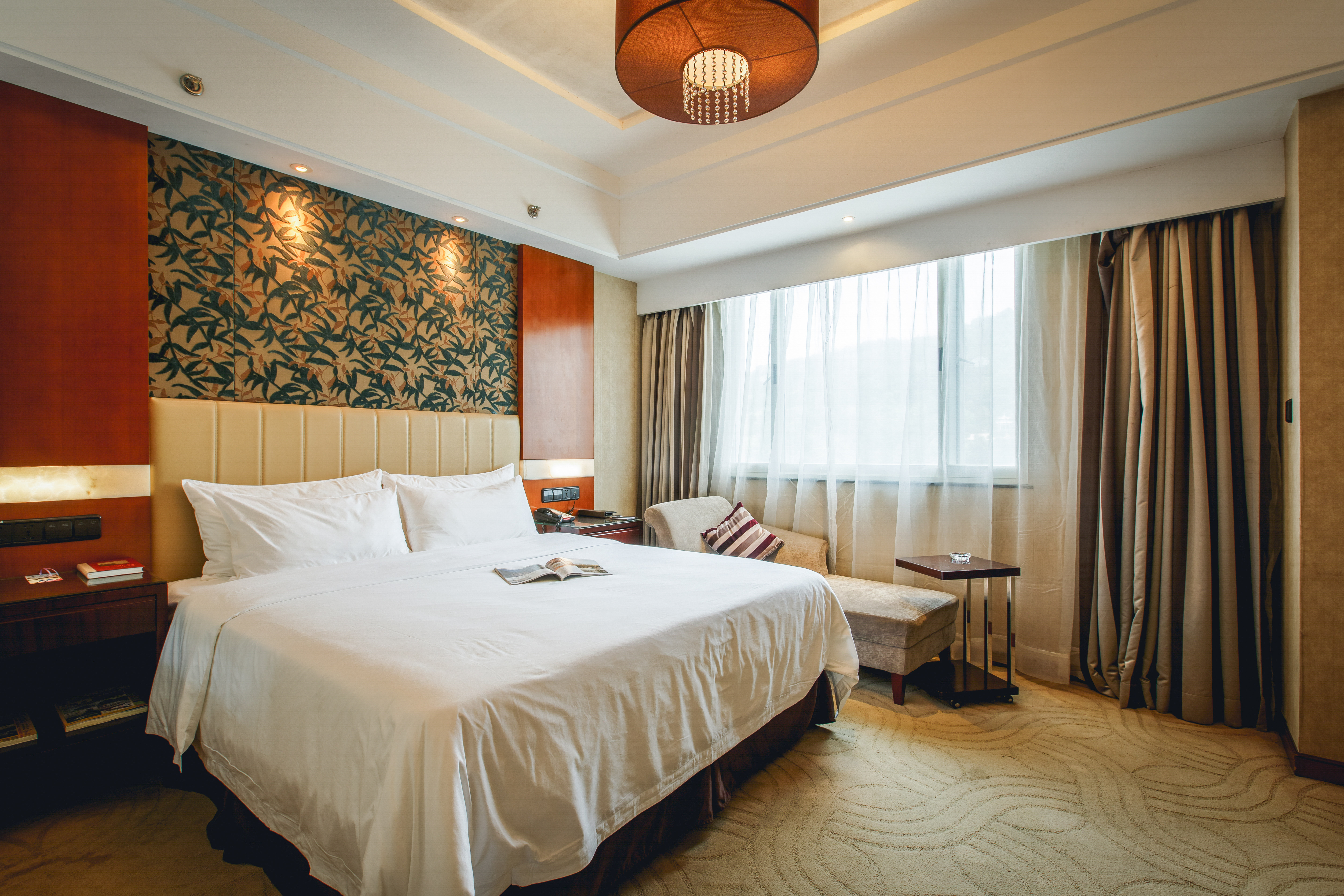 Excemon Ruian Sunshine Hotel高级大床房（舒适办公区+乾湿分离+美好睡眠）