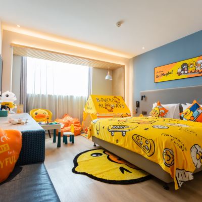 盼酷小黃鴨親子主題房 濟南臨空智選假日飯店（遙牆國際機場店）優惠