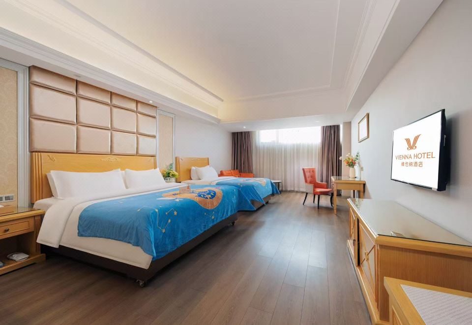 亲子双床房（静享空间+智能电视+实木地板）