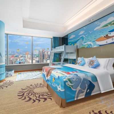 藍海奇旅親子房（帶上下床） 惠州皇冠假日酒店優惠