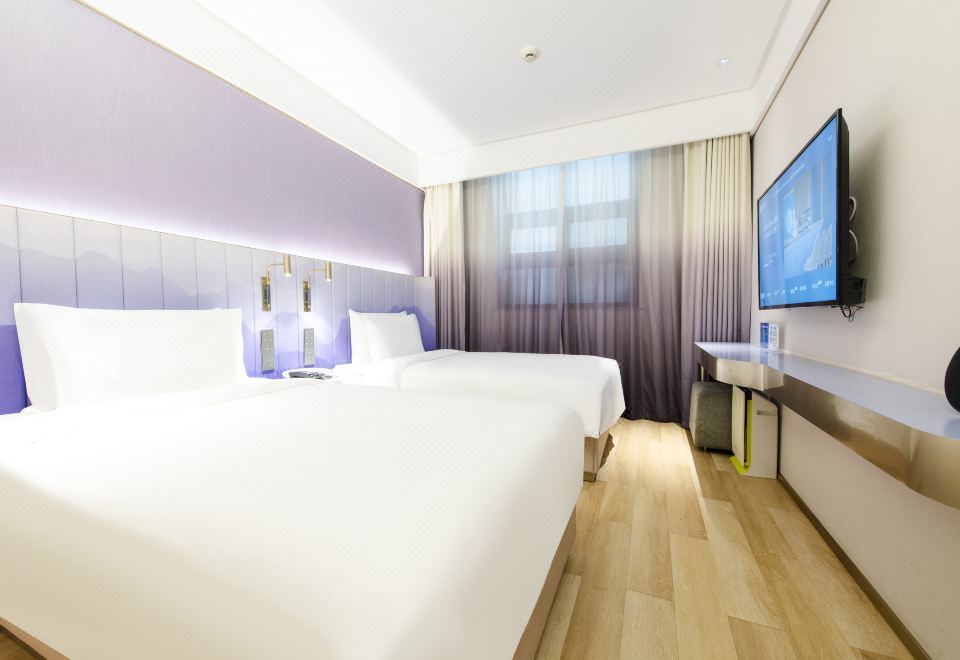 心怡標準雙床房（智能客控+小冰箱）