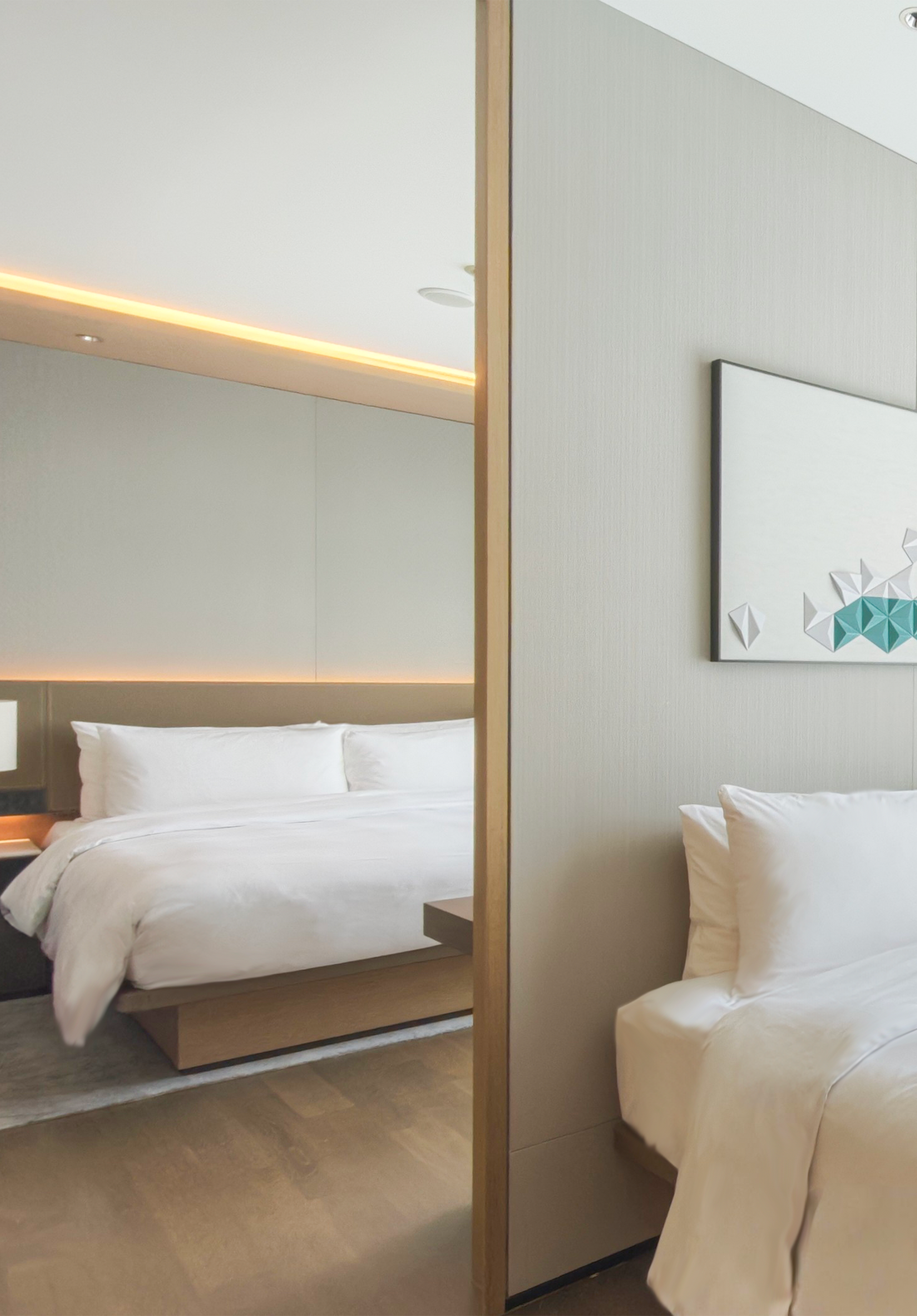 漫步梅溪|一居室城景雙床套房