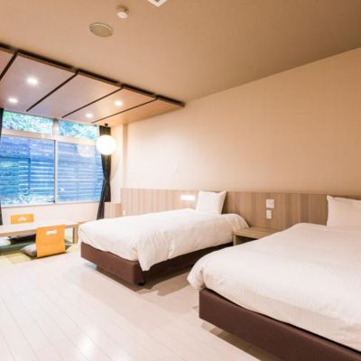 【禁煙】スーペリアツイン内風呂なし
 大江戸温泉物語 伊香保 クーポン