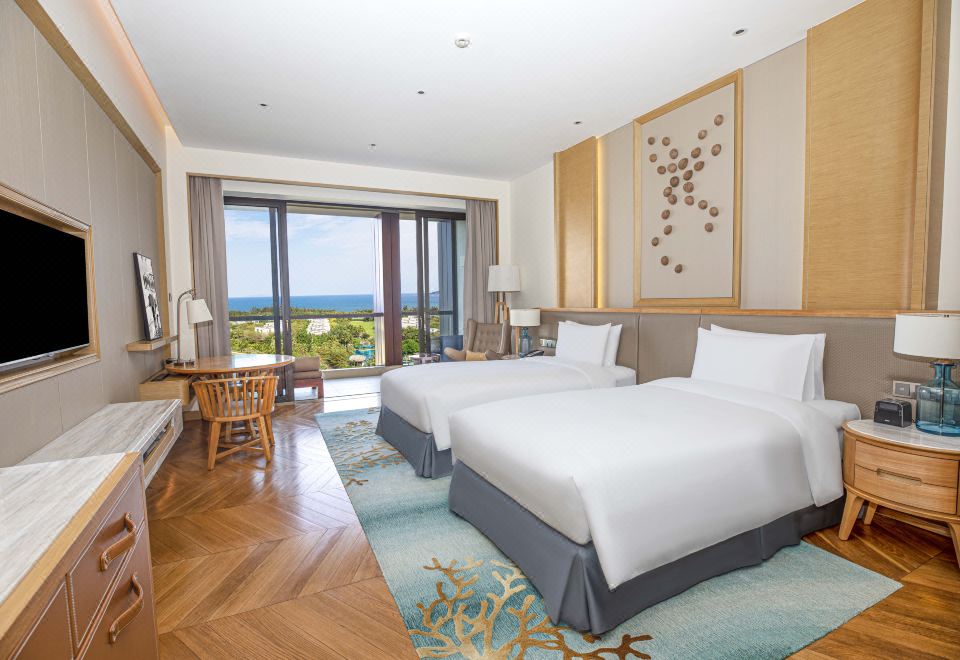 行政海景双床房-鲍罗万有