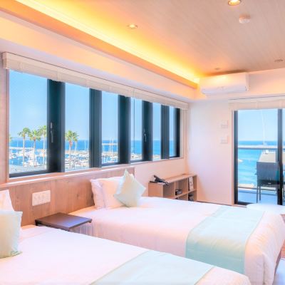 【洋モダンスイート】　50㎡＋専用テラス10㎡　信楽焼露天風呂 リブマックスリゾート熱海Ocean クーポン