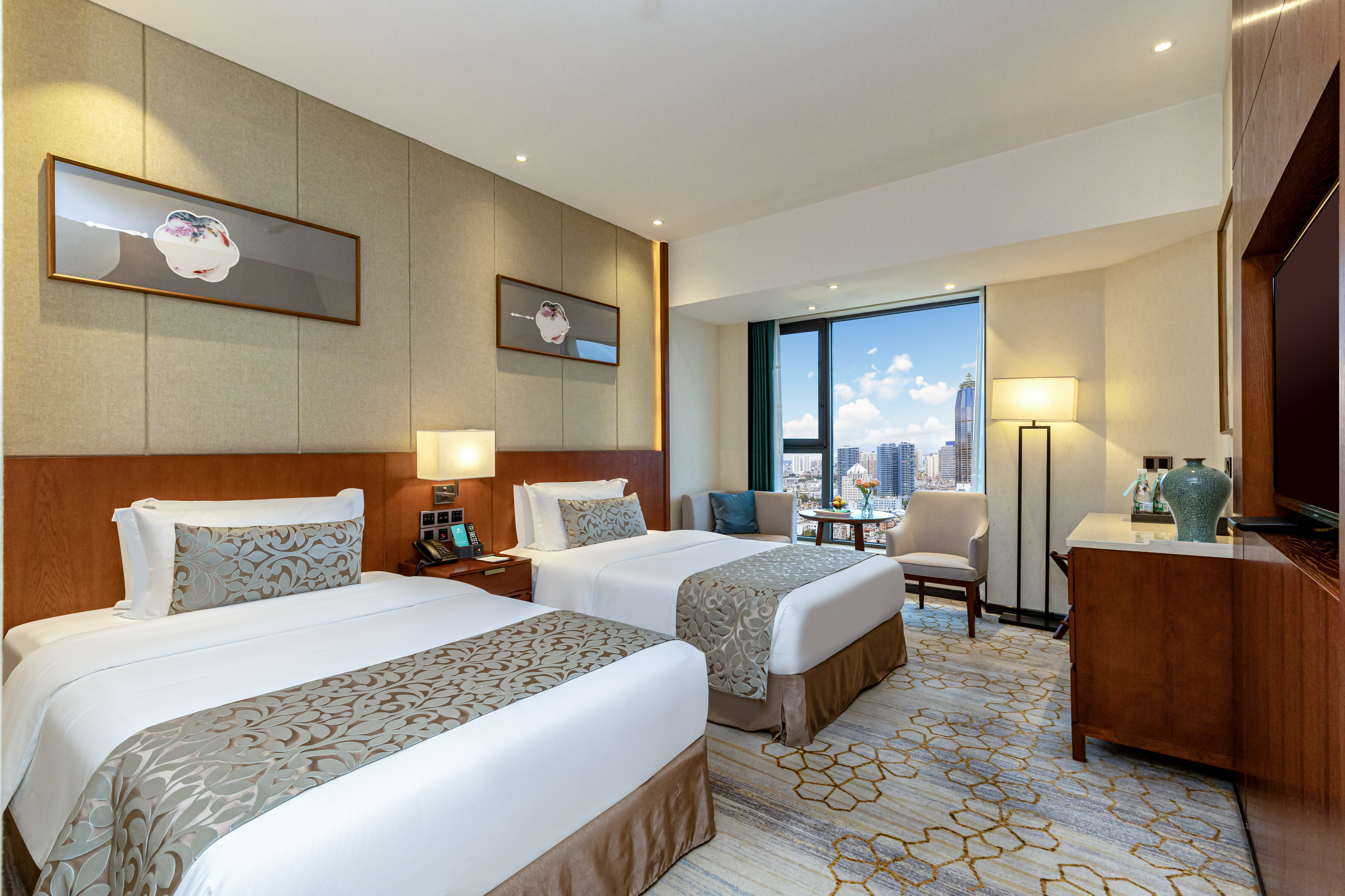 行政雙床房（金可兒床墊）