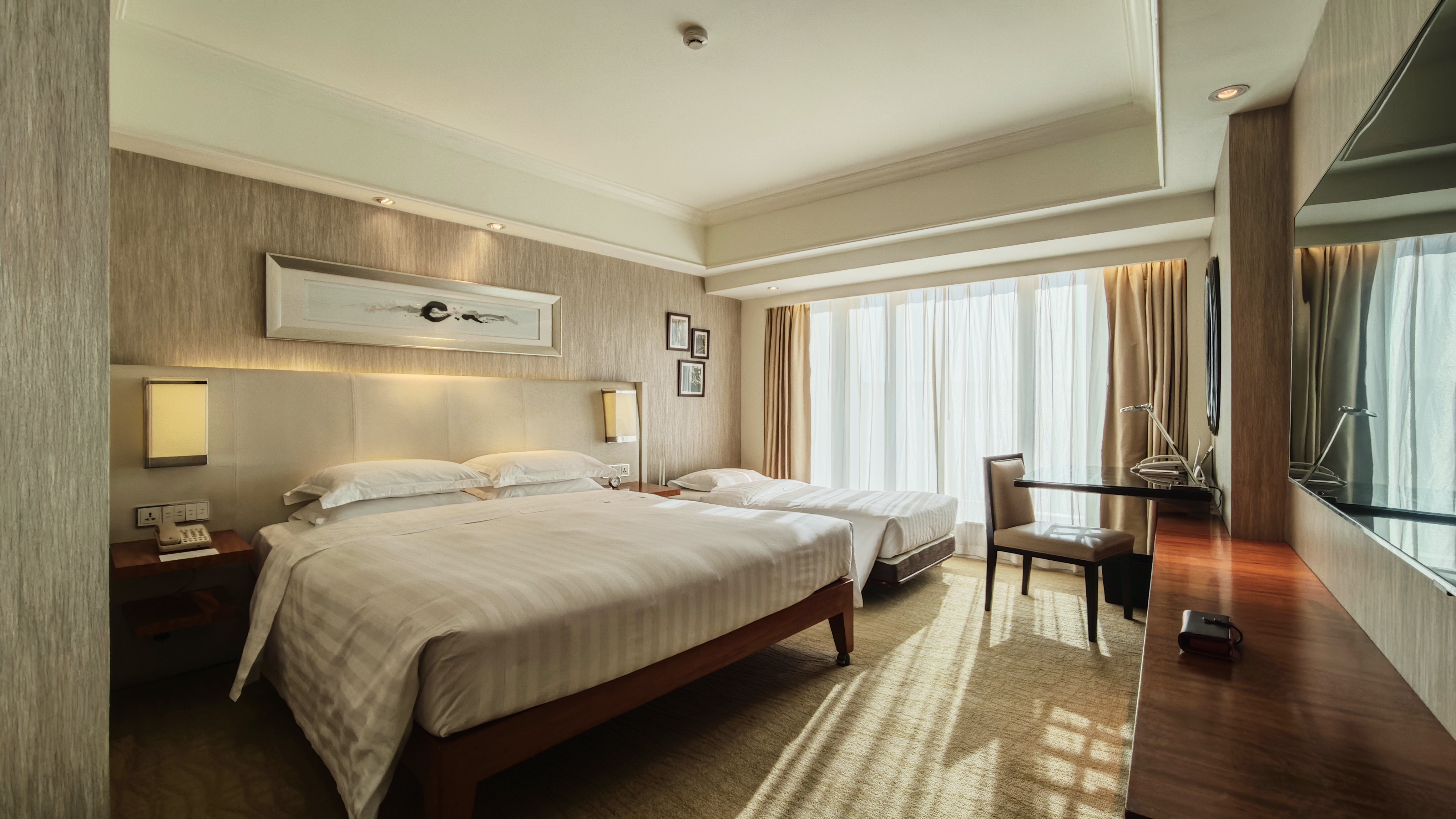 君悦客房双床家庭房