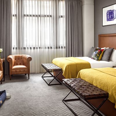 Accessible Two Double Room With Roll-In Shower Kimpton CLOCKTOWER HOTEL Promo Code