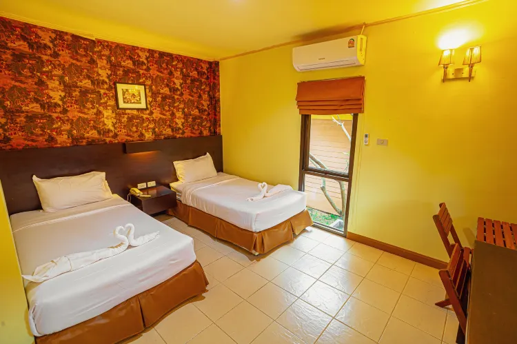 ห้องมาตรฐาน(โซนรีสอร์ท) เตียงคู่