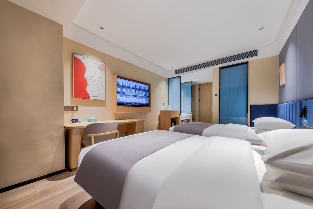 智享·豪华双床房（全屋智能+乳胶床垫+冰箱）