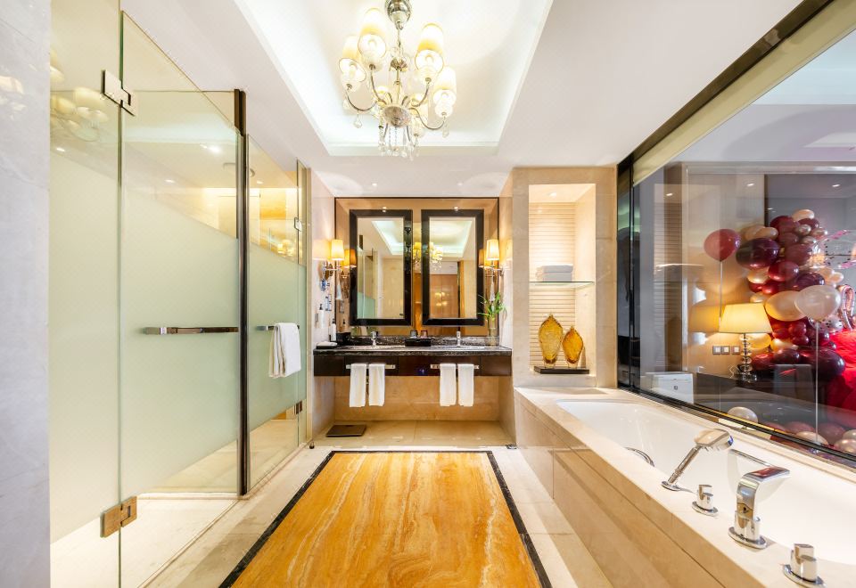 浪漫滿屋婚房（獨立會客廳+雙衞+浴缸+主題佈置）