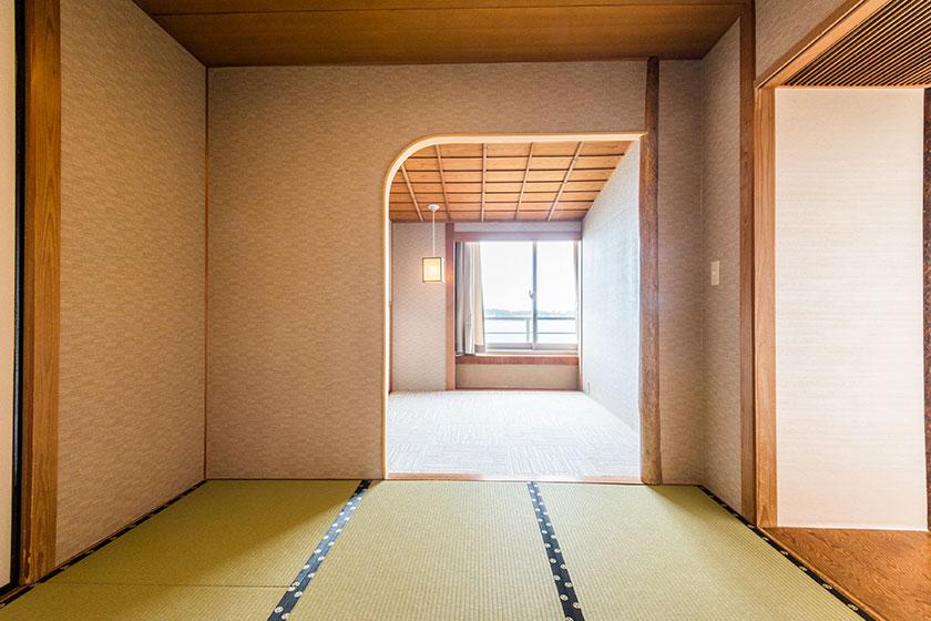 【无烟】日式套房，两室，无室内浴池