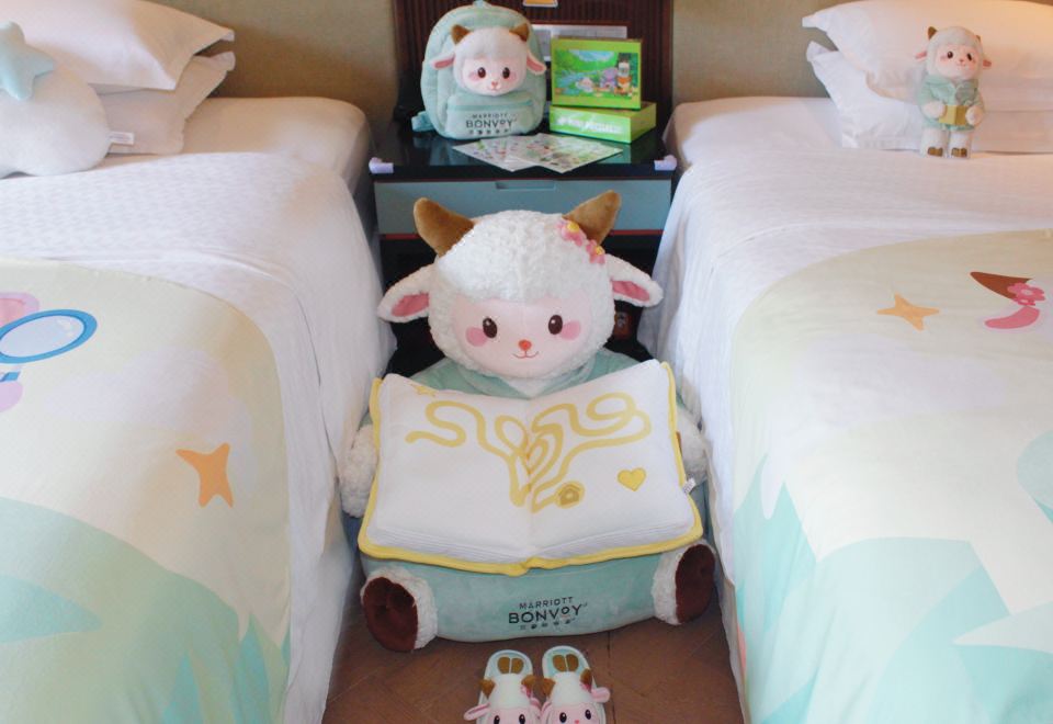 米娅的甜云密语主题亲子双床房