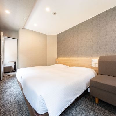 客房，4小型雙人床，禁煙（Bed In Hollywood Twin Room Connecting ） Premier東京站八重洲中央口 超級酒店優惠