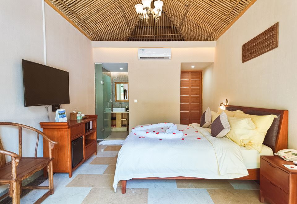 心悦谷池畔别墅-独立庭院-私汤泡池