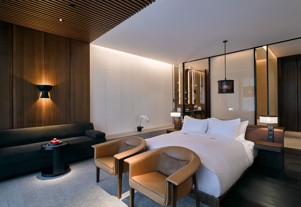 奔馳聯名城市港灣風味研習港灣一居室大床房