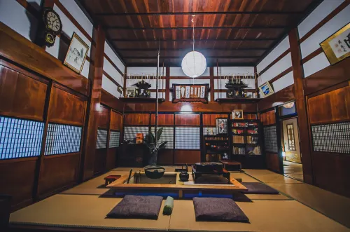 Sado Island 120-Year-Old Kominka – Private Villa with Irori, Hinoki Bath & Kura Sauna